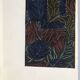 Elie Dayan, Untitled (Vegetal Pattern 3). Mixed media on paper.