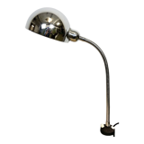 Lampe de table italienne en col de cygne vintage chromée, années 1960