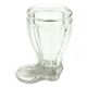Novelty glass vase, crystal, Germany, 19th century
