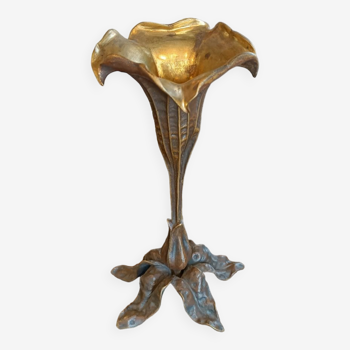 Lily candle holder Paul Auguste Gagne