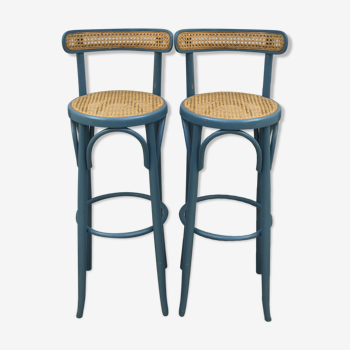 Pair of canne stools