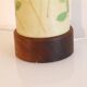 Swedish lamp in fibreglass and teak