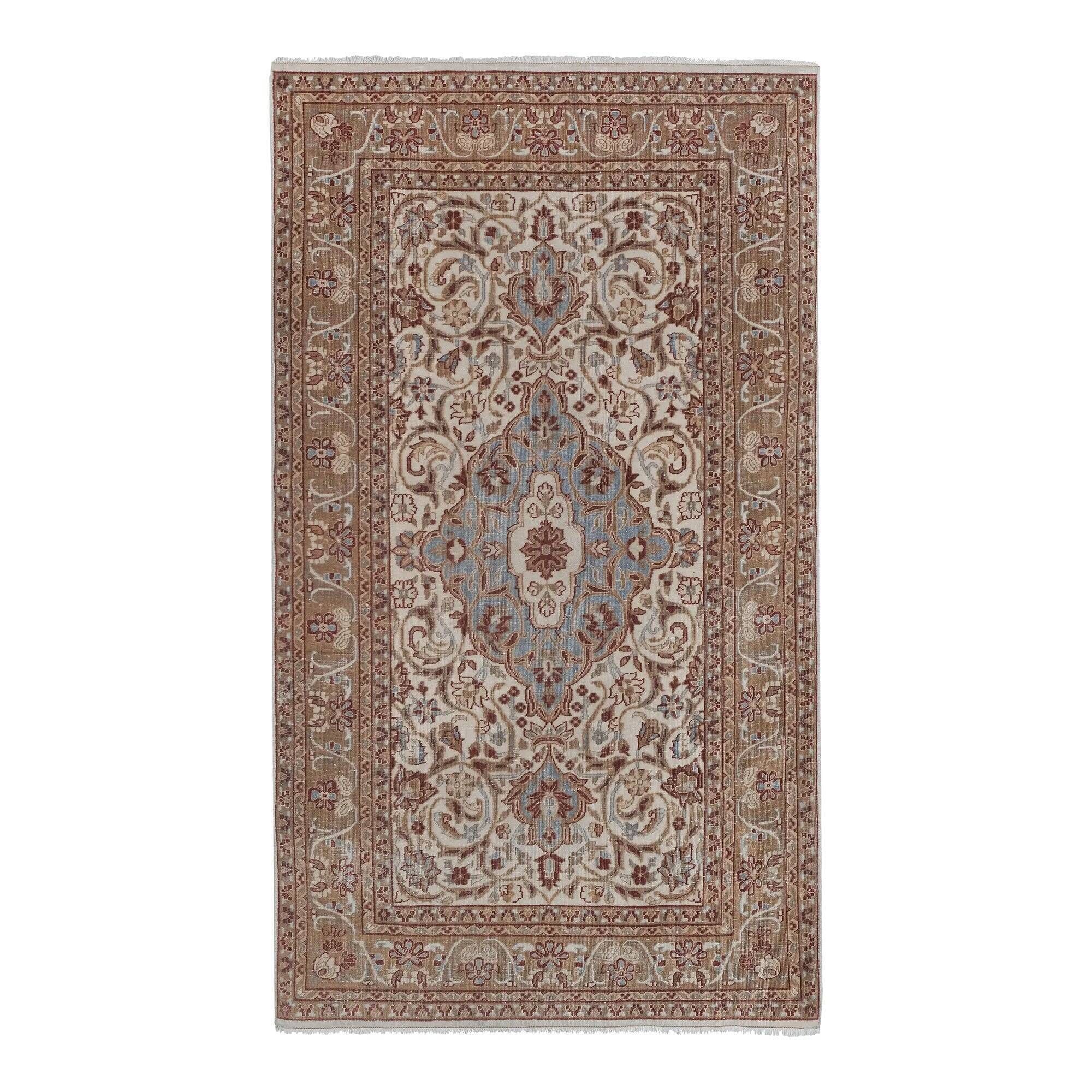 Tapis turc vintage fait main 86x153 cm