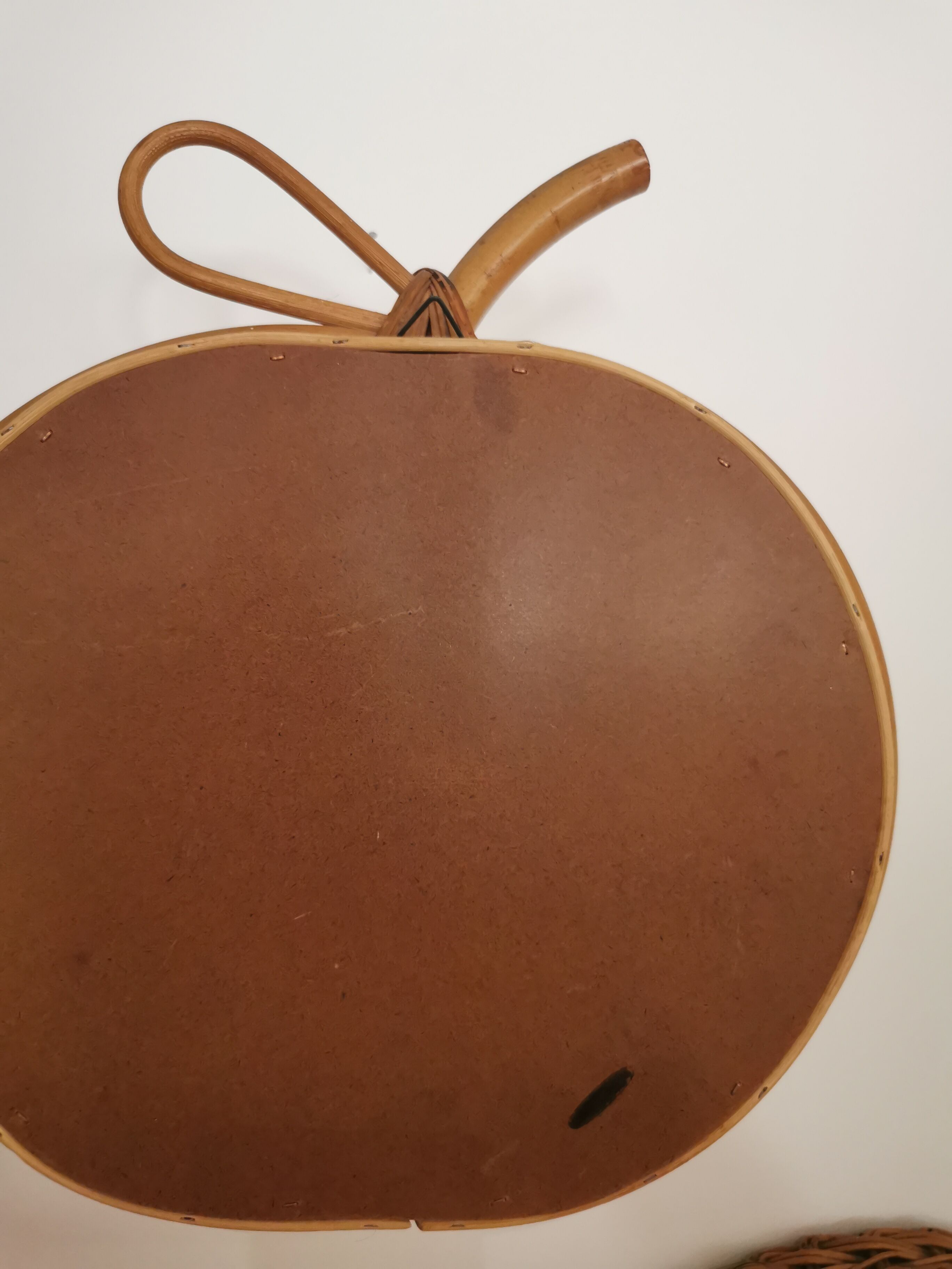 Vintage apple mirror