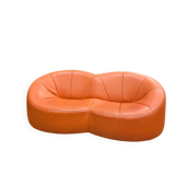 Pumpkin orange canapé