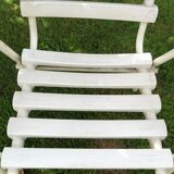 4 garden armchairs