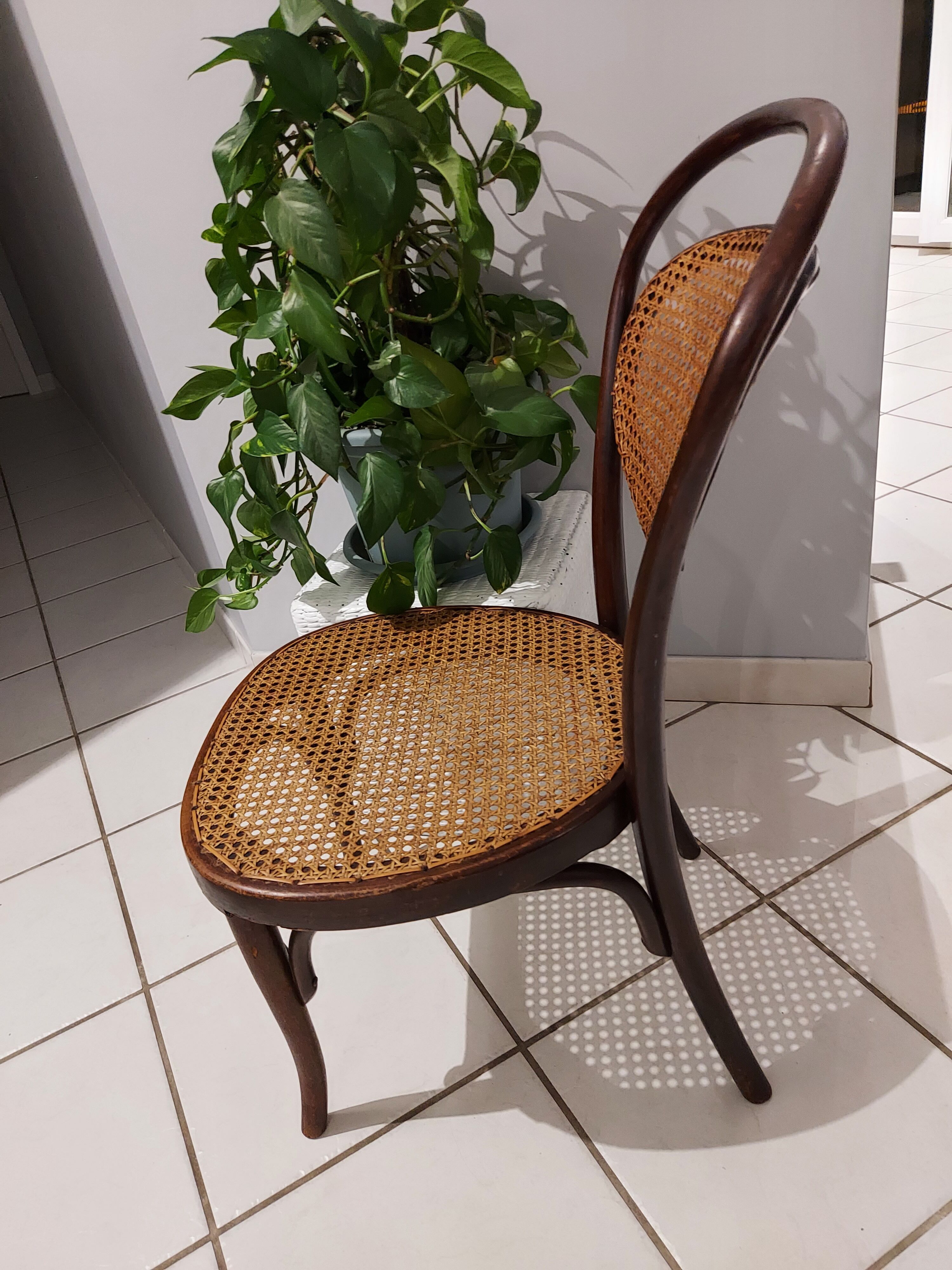 Jacob & Josef Kohn antique 1890 low chair