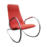 Rocking chair S 826, designed by U. Böhme, Thonet, 1970s