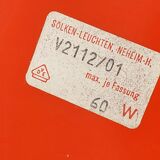 Vintage space age table lamp 1970