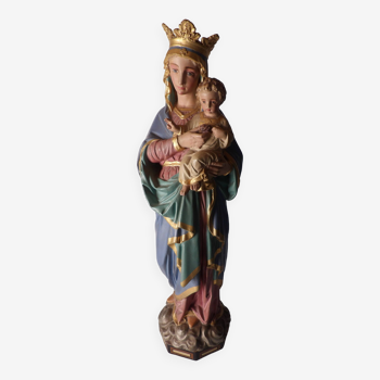 Statue "Vierge à l'enfant"