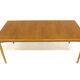 Scandinavian teak and oak coffee table, Sweden, 1960