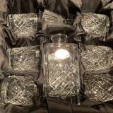 Set of crystal glasses