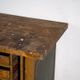 Industrial drawer unit in pine and iron – Central Europe, circa 1950