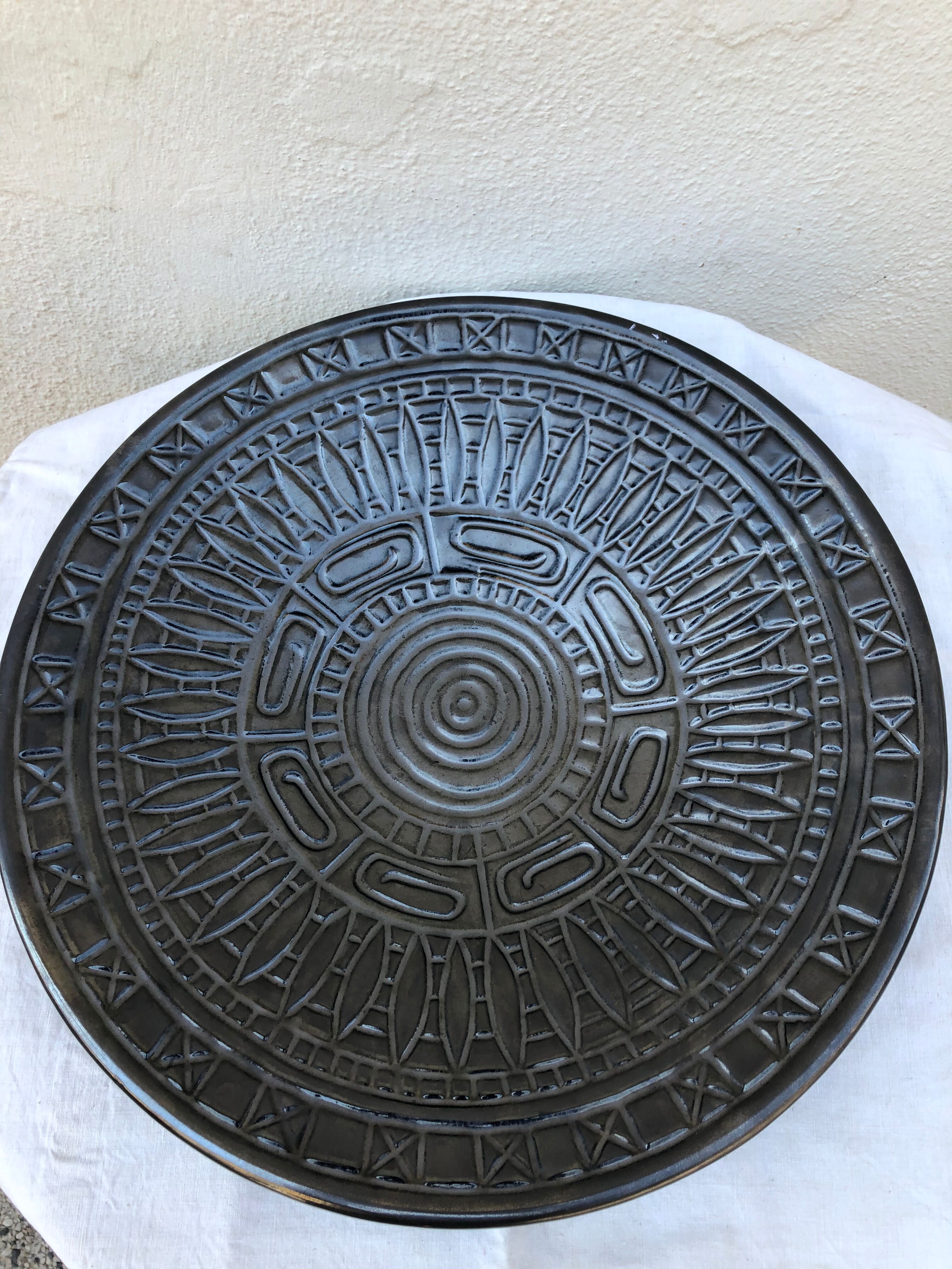 Porcelain dish dieulefit