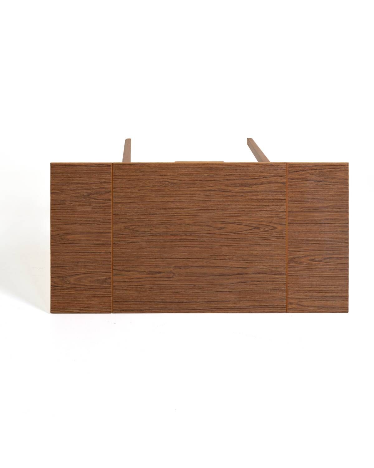 Extendable dining table in laminate and beech, Sweden, 1950s-60s