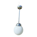 Opaline globe chandelier