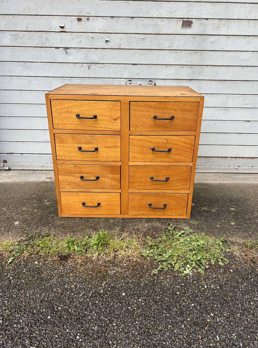 A Vintage Workshop and Trade Cabinet with Drawers