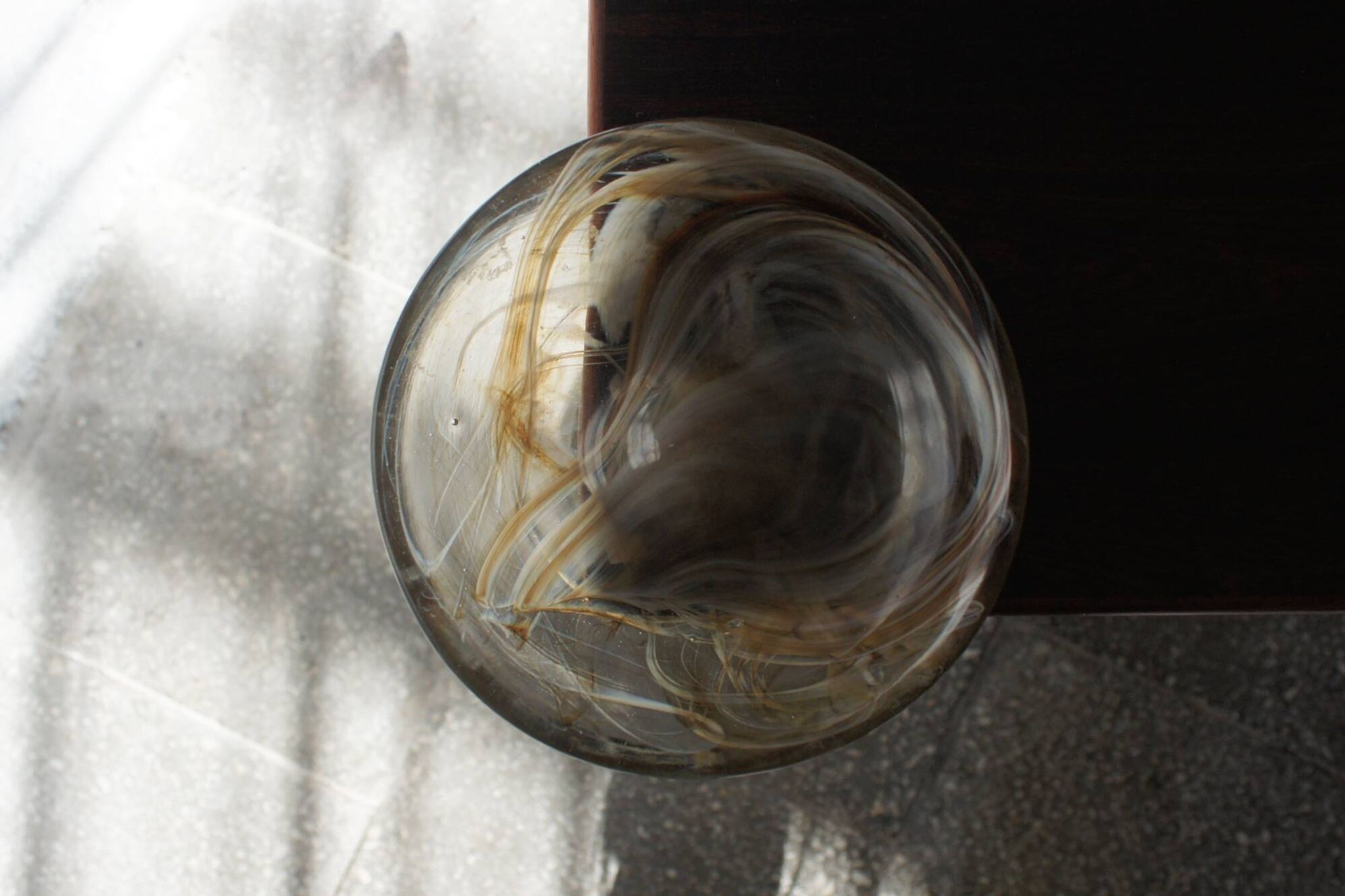 Danish Glass Model 868 Bowl by Michael Bang for Holmegaard, 1970s