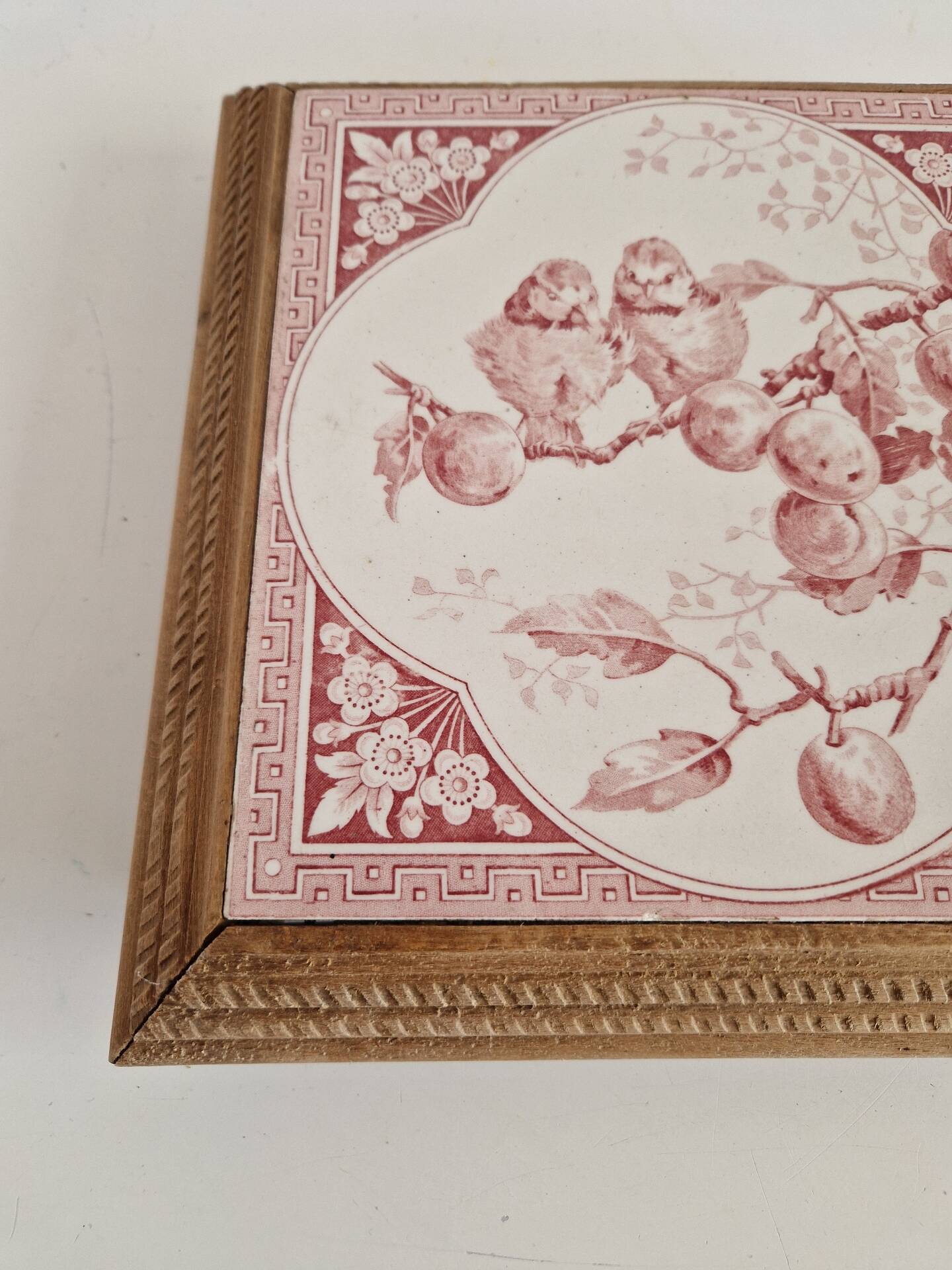 Tile Trivet Sarreguemines