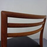Danish Teak Dining Chairs, 1960s, Set of 4