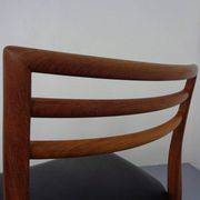 Danish Teak Dining Chairs, 1960s, Set of 4