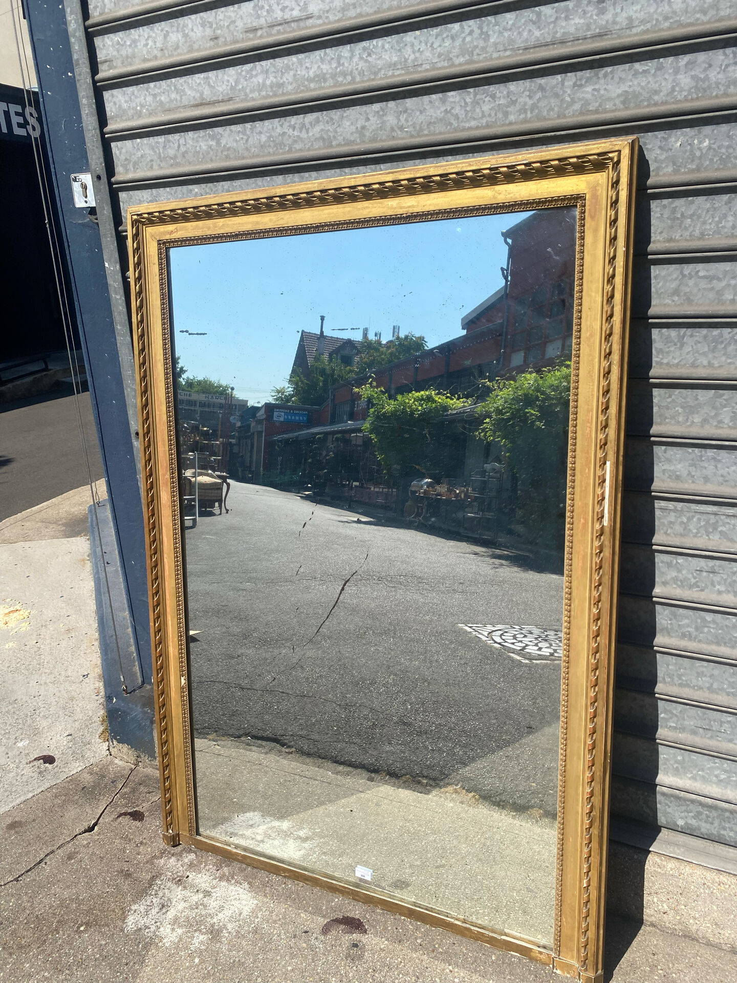 Miroir de cheminée