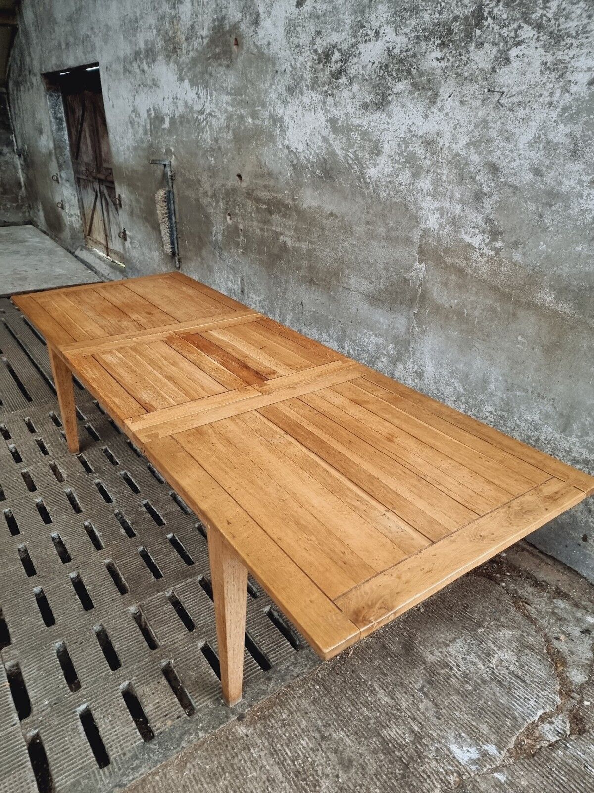 Old oak table dining table XXL