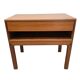 Scandinavian teak bedside table – made in Denmark – 1960s