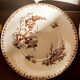 10 Lunéville earthenware plates, "Mésanges" pattern
