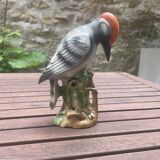 Numbered porcelain bird subject