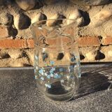 Pitcher small blue flowers Veronica Luminarc Arcoroc