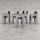 Set of 5 modernist dining chairs by Arnold Merckx for Arco / 1980s