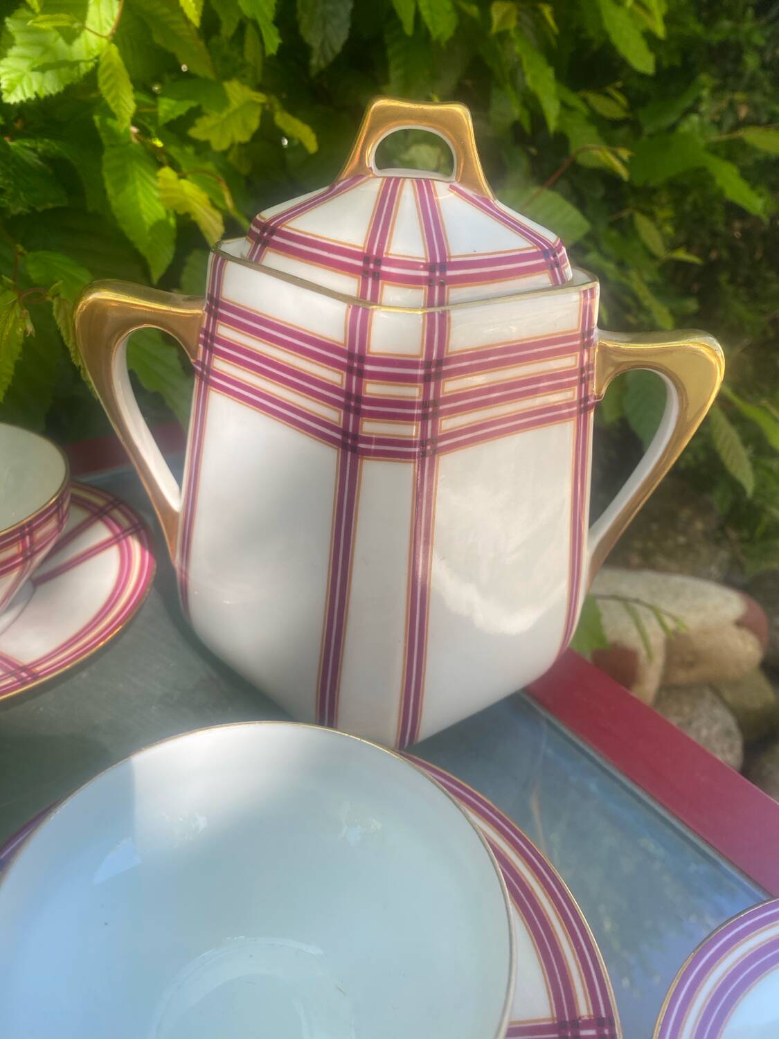 Art Deco coffee service