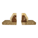 Art deco marble bookends