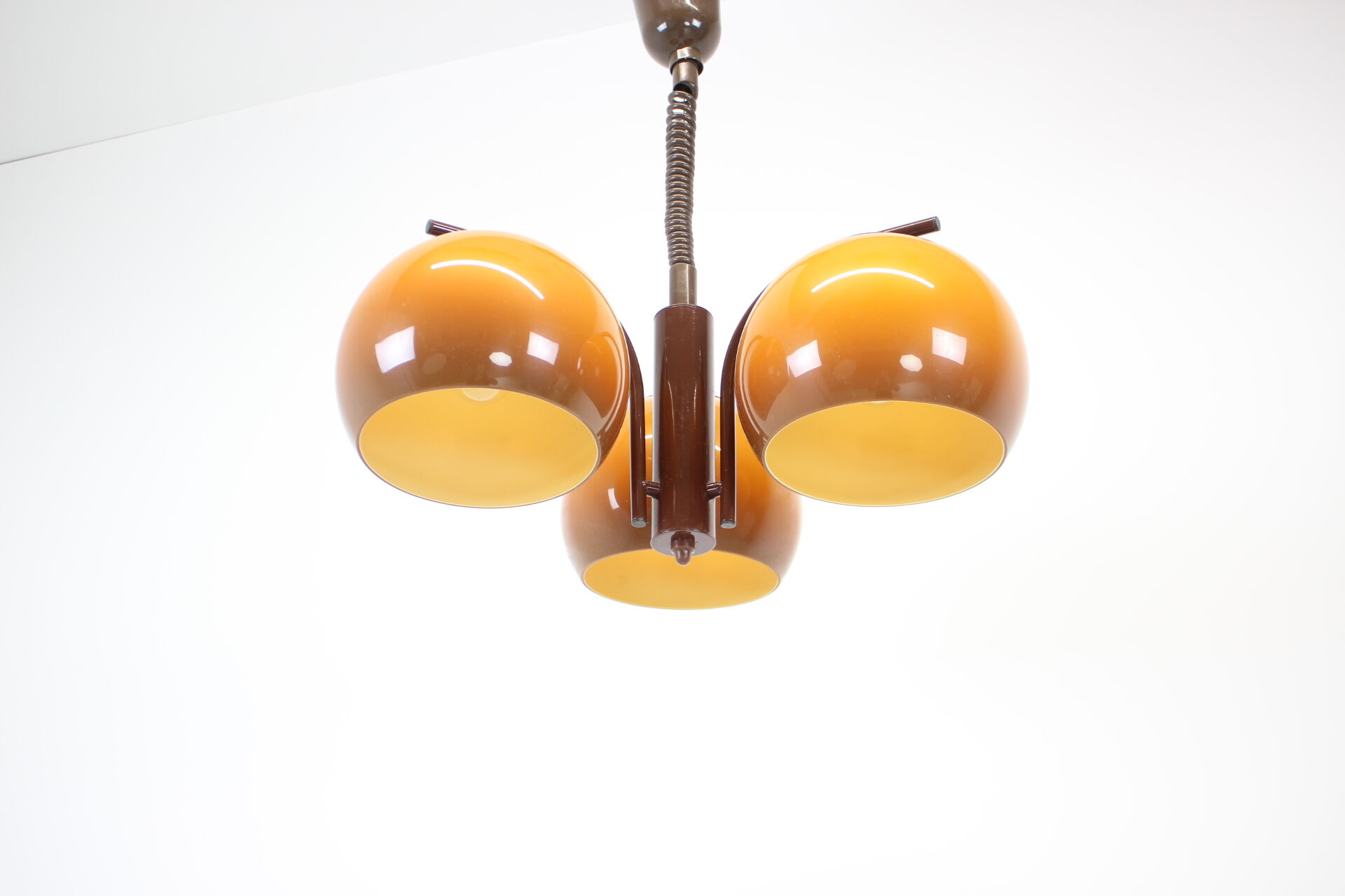 Mid-century adjustable chandelier, 1970's