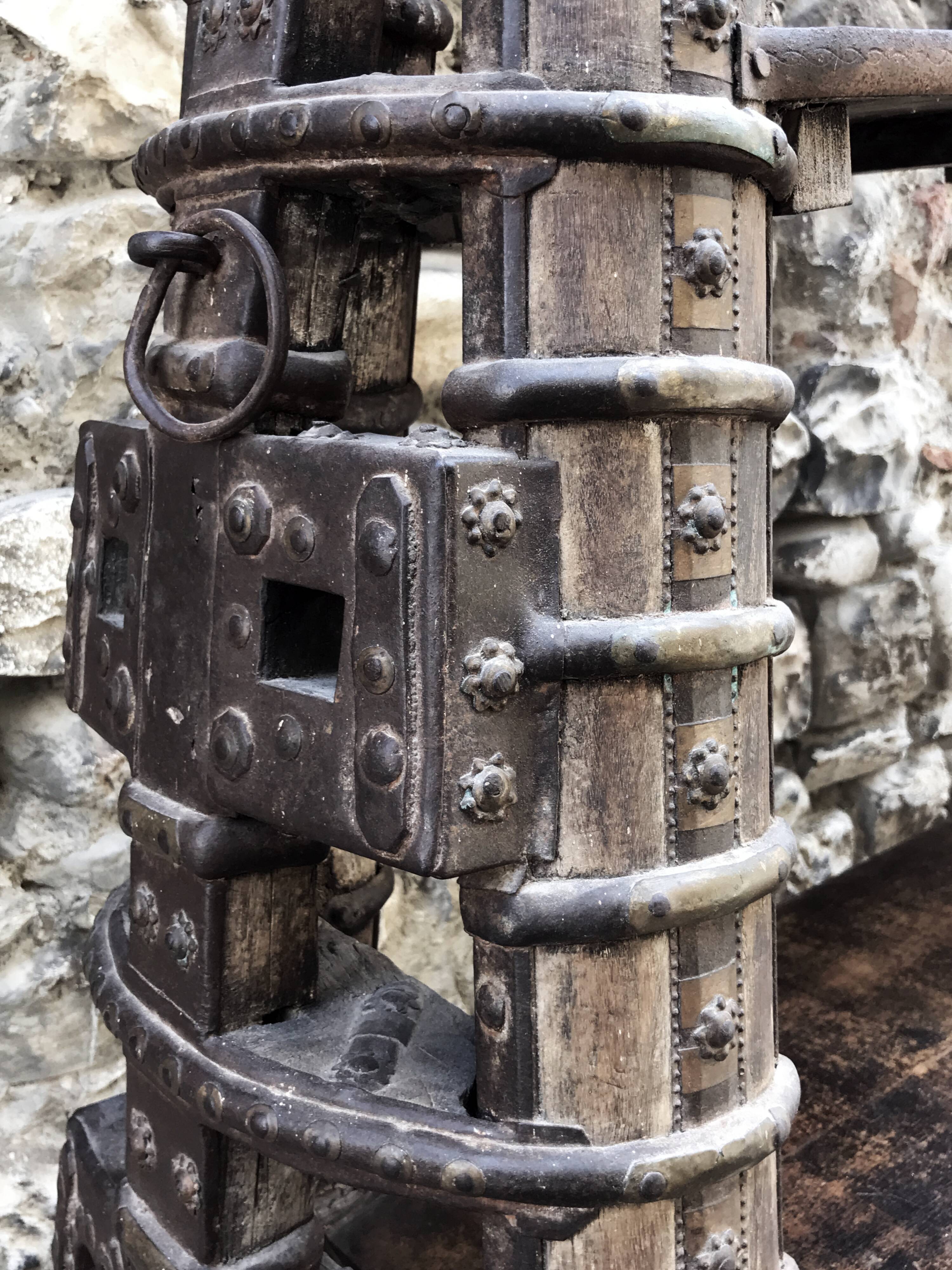 Rajasthani camel yoke shelves. 18th - 19th century.