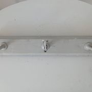 Vintage wall coat rack from the 1930s/1940s.