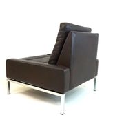 Fauteuil en cuir Wilkhahn Série 800 par Hans Peter Piel