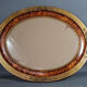 Old oval frame gilded stucco wood 50.5x40 cm, leaf 40x29.8 cm circa 1930 SB