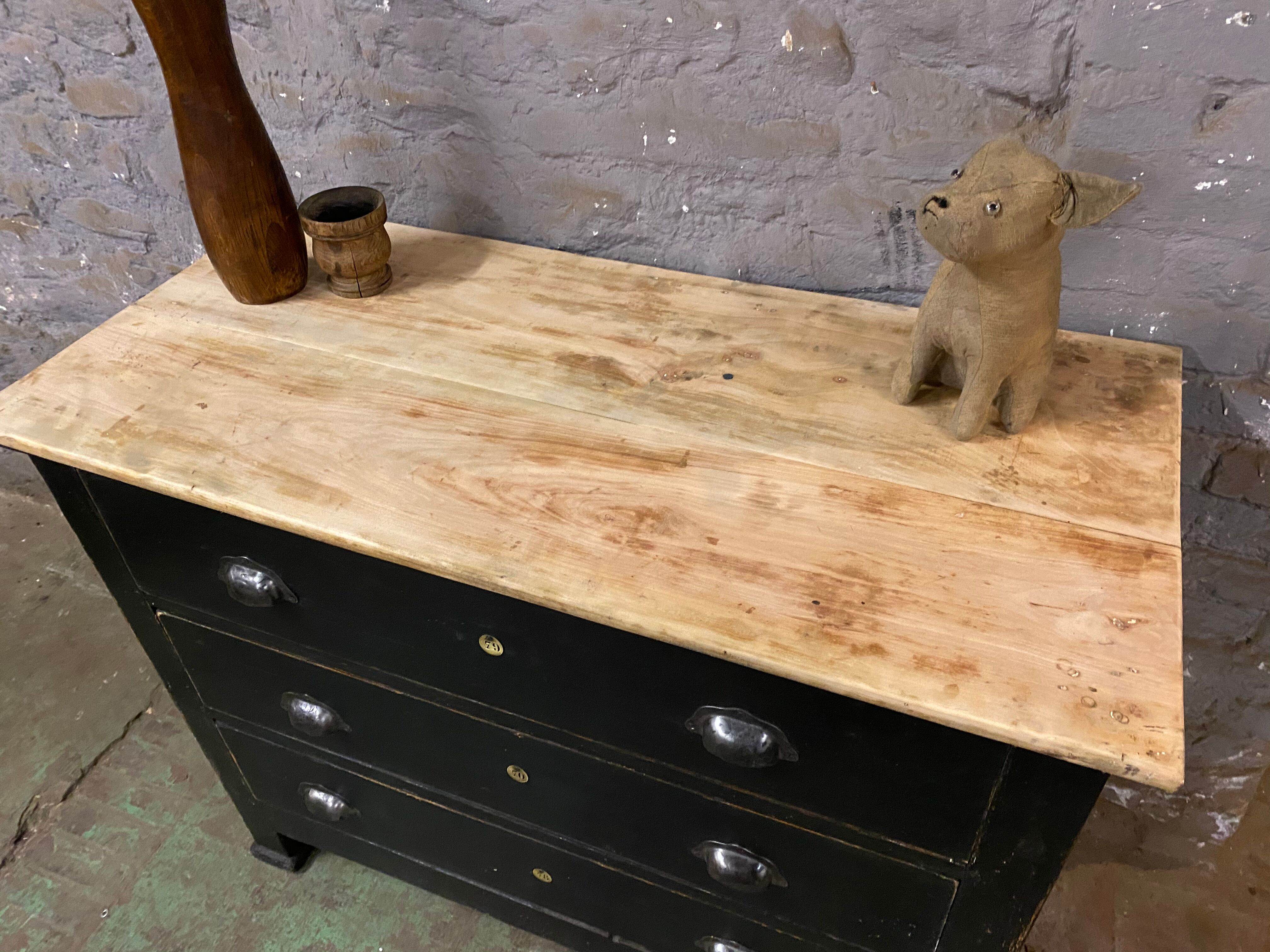 Old patinated old raw tray 1900