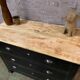 Old patinated old raw tray 1900