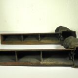 Pair of cast iron fire dogs