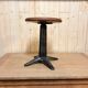 Adjustable Singer stool in cast iron 1930