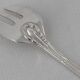 Ercuis Trianon, Rubans, 12 silver-plated oyster forks, excellent condition.