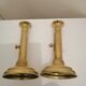 Pair of copper candle holders