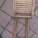 Ancienne chaise pliante enfant