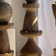 Pawn Natural - Stool, side table, end table in solid mango wood