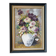 Mauve bouquet, oil on panel
