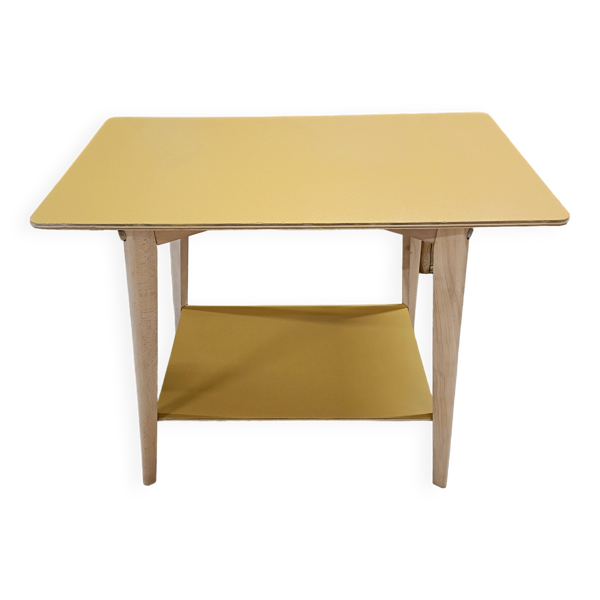 Table d’appoint vintage pieds compas