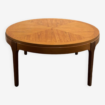 60s round coffee table